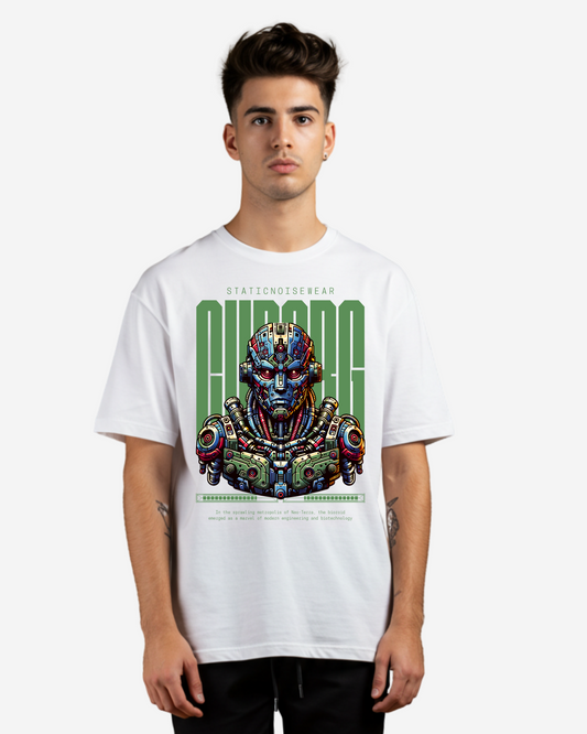 Cyborg Men's Oversized T-Shirt