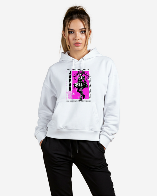 Anime Girl Women's Oversized Hoodie