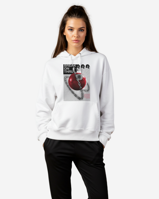 Break on Thru Women's Oversized Hoodie