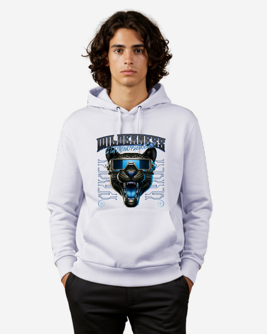 Panther Graphic Men's Oversized Hoodie